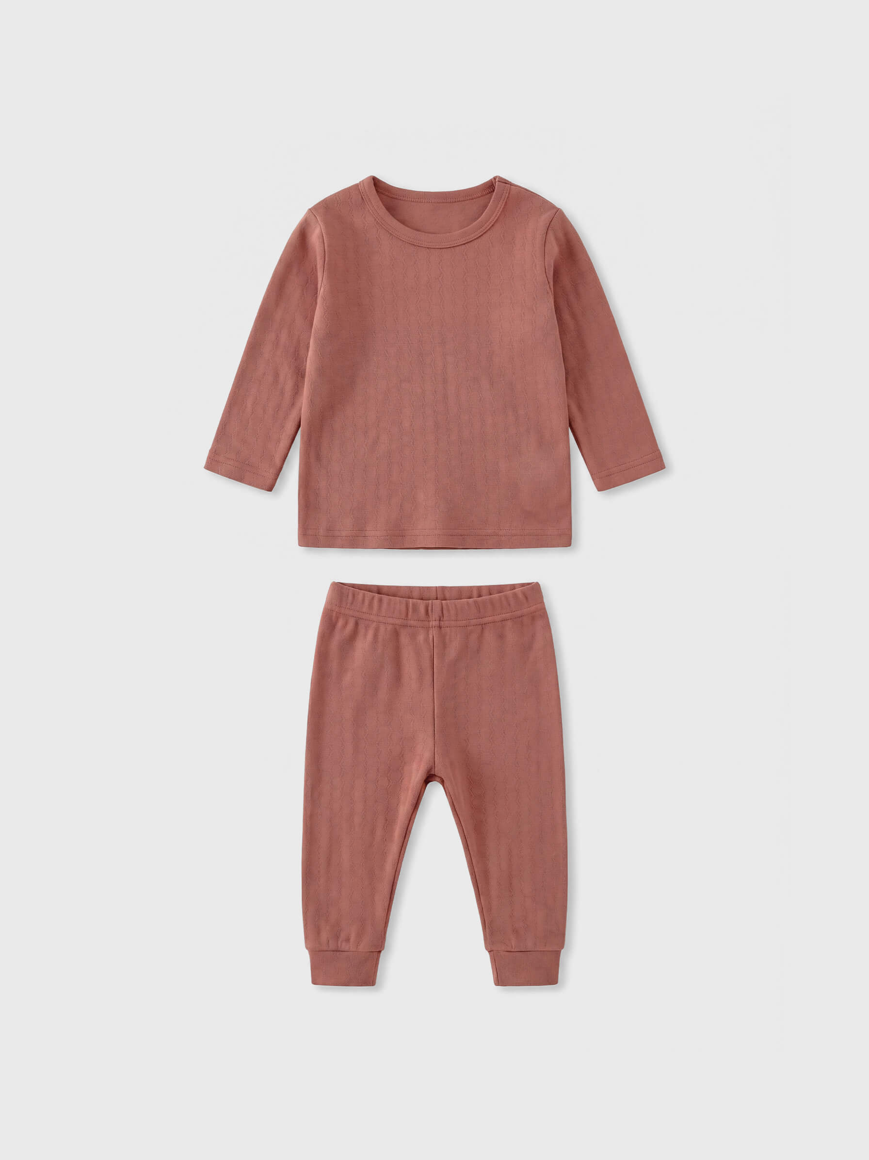 Felix Organic Honeycomb 2-Piece Pajama Set