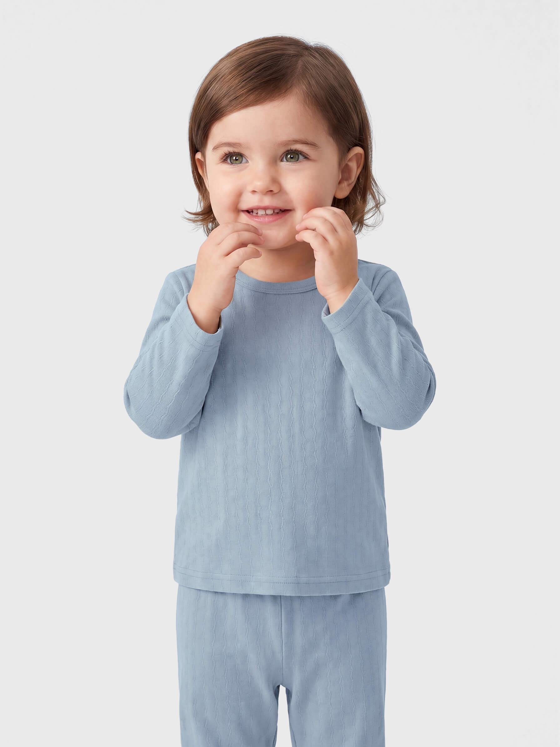 Felix Organic Honeycomb 2-Piece Pajama Set